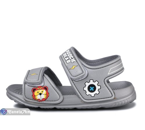 Сандалі дитячі на літо (12 пар р.30-35) сірий  "LULI"