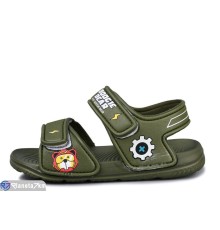 Сандалі дитячі на літо (12 пар р.30-35) хакі  "LULI"