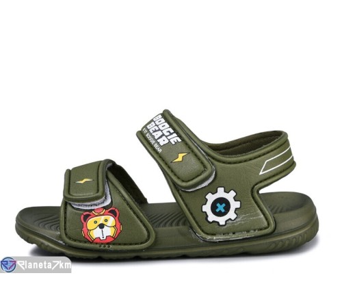 Сандалі дитячі на літо (12 пар р.30-35) хакі  "LULI"