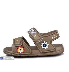 Дитячі босоніжки на літо (12 пар р.30-35) коричневий  "LULI"