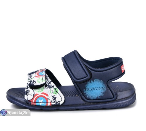 Сандалі дитячі на літо (12 пар р.30-35) синій  "LULI"