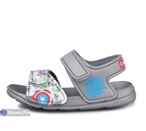 Дитячі босоніжки на літо (12 пар р.30-35) сірий  "LULI"