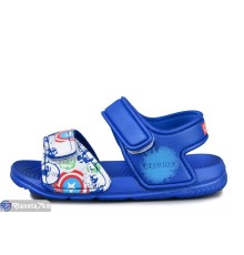 Сандалі дитячі на літо (12 пар р.30-35) синій  "LULI"