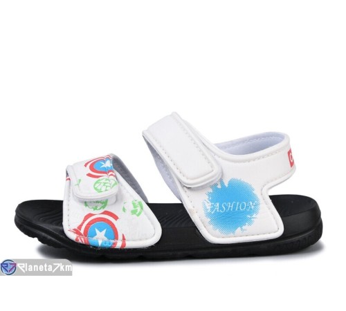 Дитячі босоніжки на літо (12 пар р.30-35) білий  "LULI"