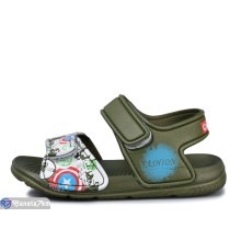 Сандалі дитячі на літо (12 пар р.30-35) хакі  "LULI"