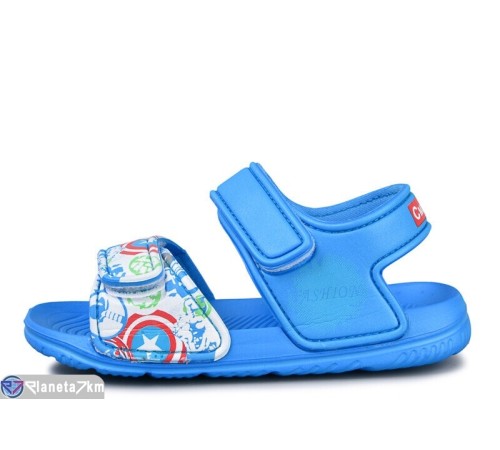 Дитячі босоніжки на літо (12 пар р.30-35) блакитний  "LULI"