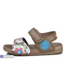 Дитячі босоніжки на літо (12 пар р.30-35) коричневий  "LULI"