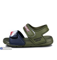 Сандалі дитячі на літо (12 пар р.30-35) хакі  "LULI"