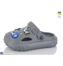 Кроки дитячі на літо (6 пар р.24-35) сірий  "Melinda"
