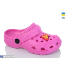 Кроки дитячі на літо (6 пар р.24-29) рожевий  "INPIRE"