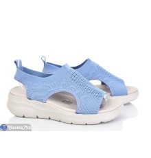 Босоніжки жіночі на літо (8 пар р.36-41) синій  "DIXA"