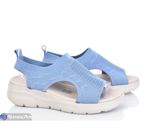 Босоніжки жіночі на літо (8 пар р.36-41) синій  "DIXA"