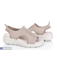 Босоніжки жіночі на літо (8 пар р.36-41) коричневий  "DIXA"