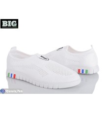 Кросівки жіночі на літо (8 пар р.36-41) білий  "BIG"