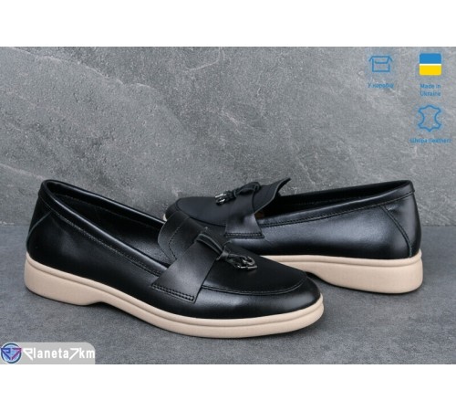 Туфлі жіночі на весну/осінь (6 пар р.36-40) чорний  "Linda"