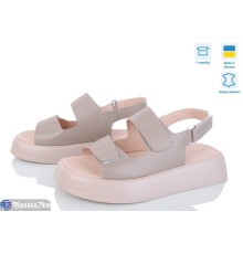 Босоніжки жіночі на літо (6 пар р.36-40) бежевий  "Linda"