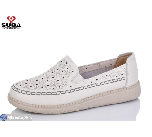 Туфлі жіночі на літо (8 пар р.37-42) бежевий  "SUBA"