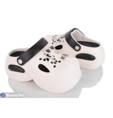 Кроки жіночі на літо (6 пар р.36-41) білий  "LEVLU"