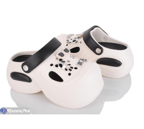 Кроки жіночі на літо (6 пар р.36-41) білий  "LEVLU"