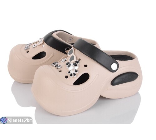 Кроки жіночі на літо (6 пар р.36-41) бежевий  "LEVLU"