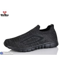 Кросівки чоловічі на літо (8 пар р.41-46) чорний  "SUBA"