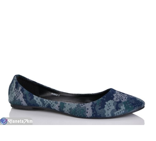 Балетки жіночі на літо (32 пар р.36-41) зелений  "SALIN"