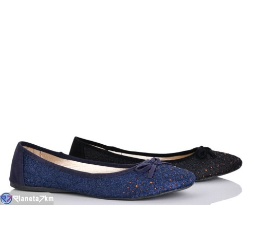 Балетки жіночі на літо (48 пар р.36-41) мікс  "SALIN"