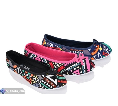 Балетки жіночі на літо (48 пар р.36-41) мікс  "SALIN"