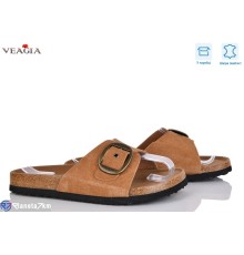 Шлепки жіночі на літо (8 пар р.36-41) camel  "Veagia-ADA"