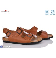 Босоніжки жіночі на літо (8 пар р.36-41) коричневий  "Veagia-ADA"