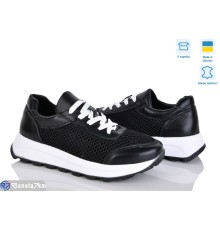 Кросівки жіночі на літо (6 пар р.36-40) чорний  "Linda"