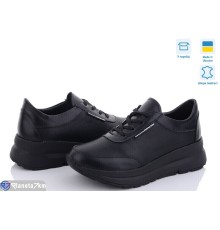 Кросівки жіночі на весну/осінь (6 пар р.36-40) чорний  "FANio"