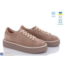 Кросівки жіночі на весну/осінь (6 пар р.36-40) бежевий  "FANio"