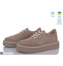 Кросівки жіночі на весну/осінь (6 пар р.36-40) бежевий  "FANio"