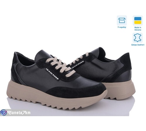 Кросівки жіночі на весну/осінь (6 пар р.36-40) чорний  "FANio"