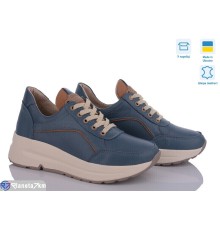 Кросівки жіночі на весну/осінь (6 пар р.36-40) синій  "FANio"