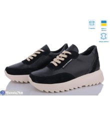 Кросівки жіночі на весну/осінь (6 пар р.36-40) чорний  "FANio"