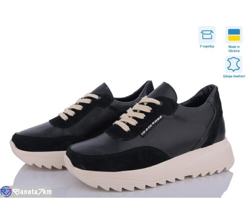 Кросівки жіночі на весну/осінь (6 пар р.36-40) чорний  "FANio"