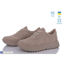 Кросівки жіночі на весну/осінь (6 пар р.36-40) бежевий  "FANio"