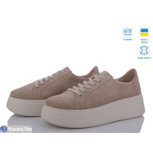 Кросівки жіночі на весну/осінь (6 пар р.36-40) коричневий  "FANio"