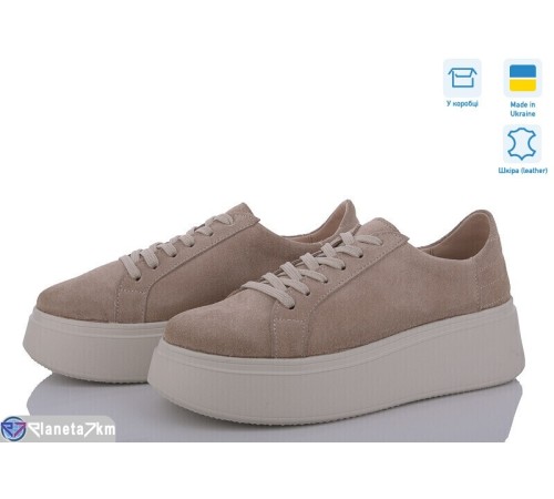 Кросівки жіночі на весну/осінь (6 пар р.36-40) коричневий  "FANio"