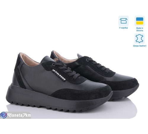 Кросівки жіночі на весну/осінь (6 пар р.36-40) чорний  "FANio"