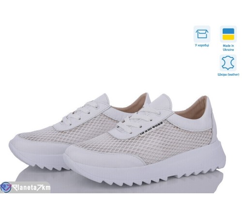 Кросівки жіночі на літо (6 пар р.36-40) білий  "FANio"