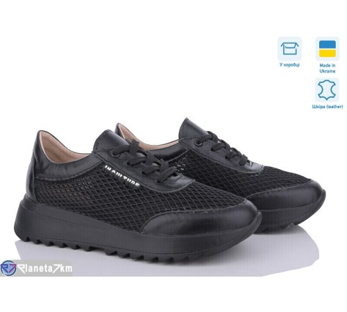 Кросівки жіночі на літо (6 пар р.36-40) чорний  "FANio"