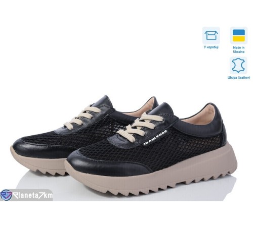 Кросівки жіночі на літо (6 пар р.36-40) чорний  "FANio"