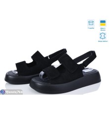 Босоніжки жіночі на літо (6 пар р.36-40) чорний  "FANio"