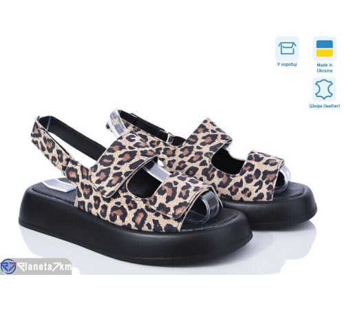 Босоніжки жіночі на літо (6 пар р.36-40) коричневий  "FANio"