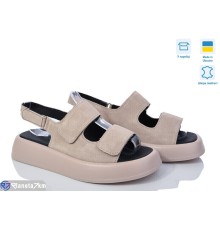 Босоніжки жіночі на літо (6 пар р.36-40) бежевий  "FANio"