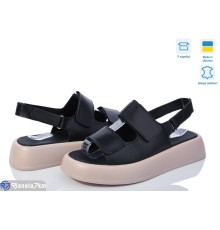 Босоніжки жіночі на літо (6 пар р.36-40) чорний  "FANio"