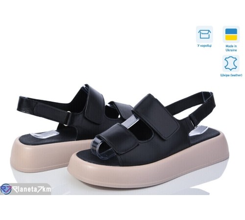 Босоніжки жіночі на літо (6 пар р.36-40) чорний  "FANio"